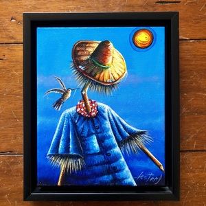 Alberto Lestrad original acrylic on canvas